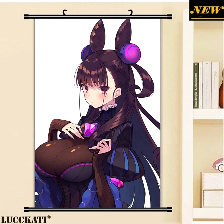 40X60 см Fate grand order Fate/go Fgo Сексуальная лоли каплей мультфильм аниме Настенная картина плакат прокрутки ткань холст живопись 1 - Цвет: G