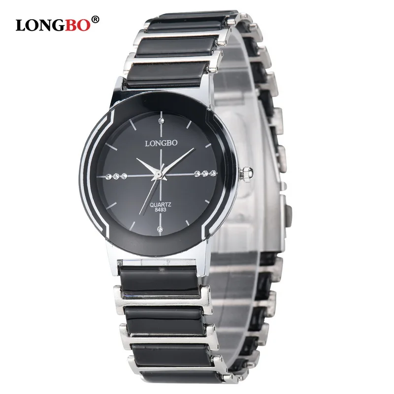 

Роскошный бренд LONGBO, мужские и женские часы для влюбленных, керамические часы модные, Geneva, парные часы, мужские кварцевые наручные часы, relojes ...