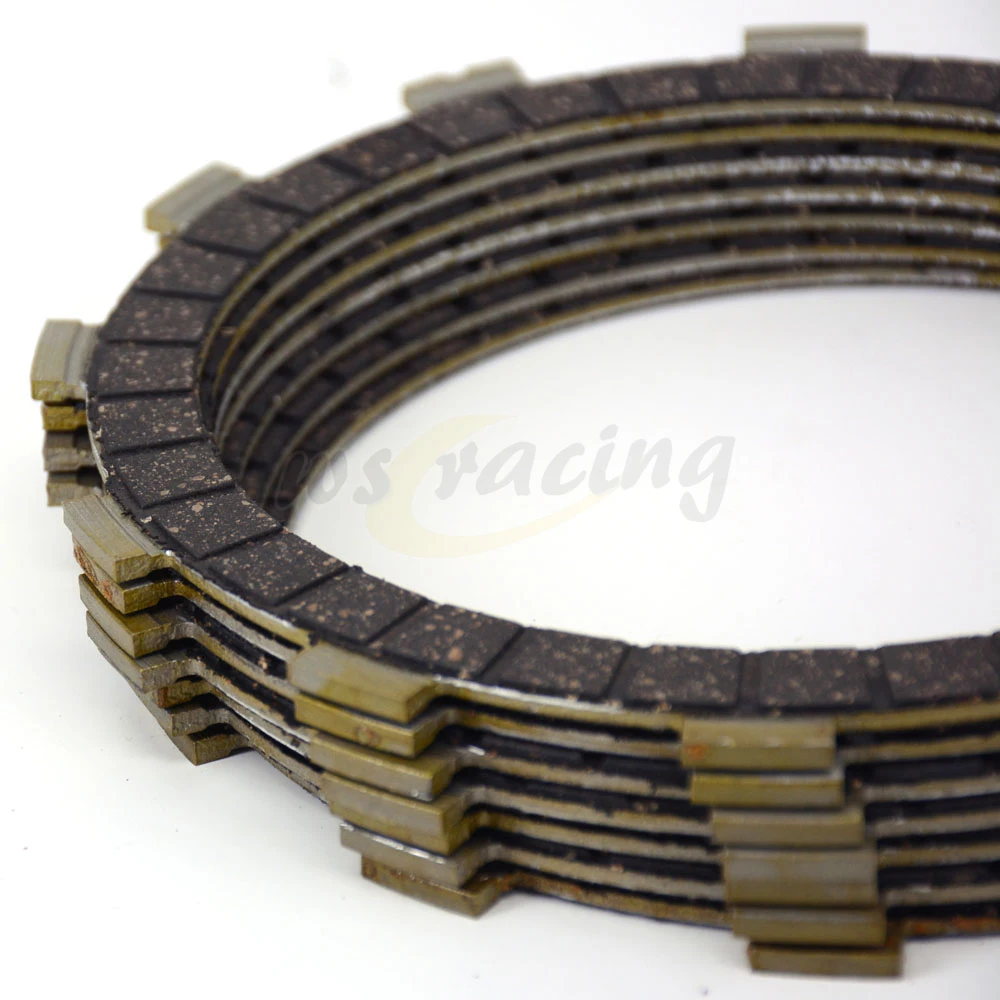 7 шт. фрикционные пластины сцепления для двигателя мотоцикла YAMAHA WR250Z YZ250 YZ250WR XVS650