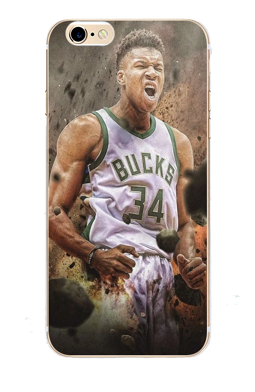 566 DK Giannis Antetokounmpo Алфавит чехол для телефона силиконовый черный Sotf TPU чехол для iphone 11Pro MAX 6 6s 7 8plus 5 X XS XR XSMax - Цвет: 566