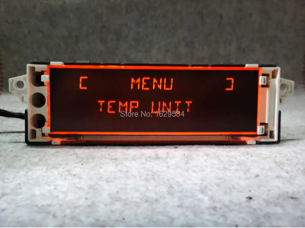 Экран монитора Поддержка USB aux дисплей красный монитор(12 pin) для peugeot 307 408 и citroen C4