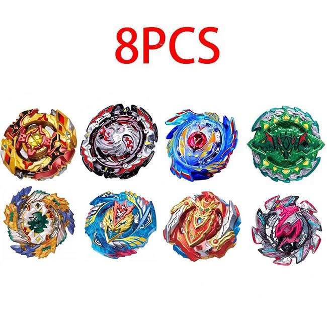 Набор пусковых установок Beyblade игрушки Арена Bayblades Toupie Металл Burst Avec Бог волчок Bey Blade лезвия игрушки - Цвет: SZTL-8PCS-14