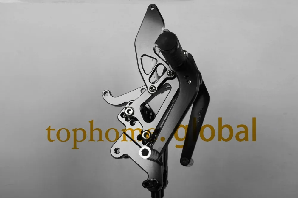 Запчасти для мотоциклов Yamaha YZF R6 2003 2004 2005 черные ЧПУ задние комплекты подножки