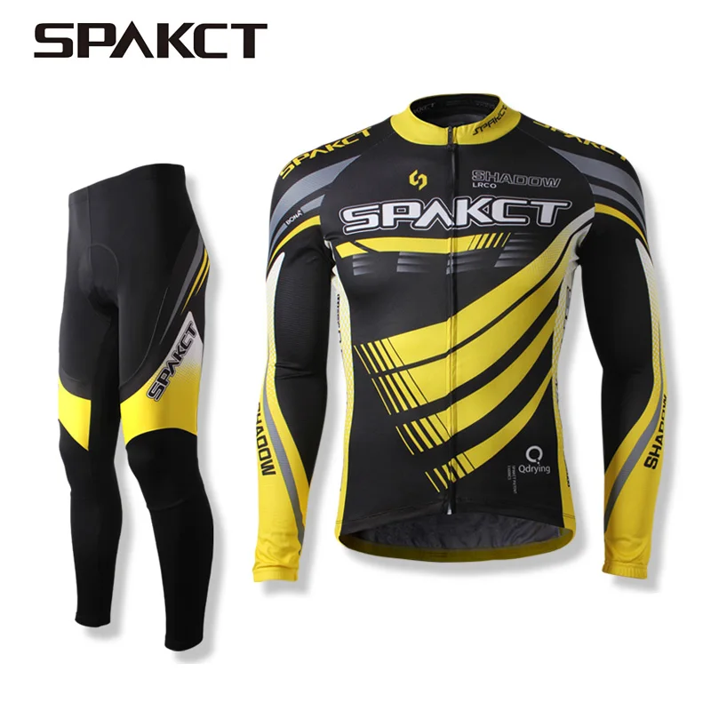 Spakct майки для велоспорта трико костюм Одежда MTB велосипед Джерси с длинным