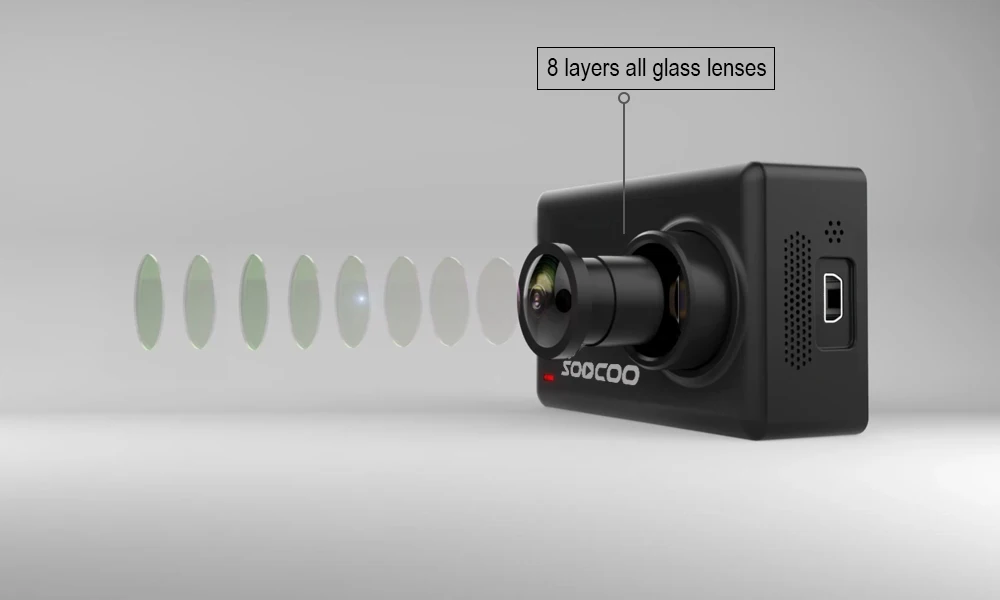 Оригинальная Спортивная камера SOOCOO S300, Экшн-камера Ultra HD 1080P 4K 30 кадров в секунду Hi3559V100 IMX377 с Wi-Fi голосовым управлением, 2,3" сенсорный ЖК-дисплей
