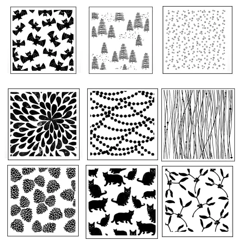 Different styles Transparent Clear Stamp for Scrapbooking Rubber Seal Paper Craft Stamps Card Making | Дом и сад