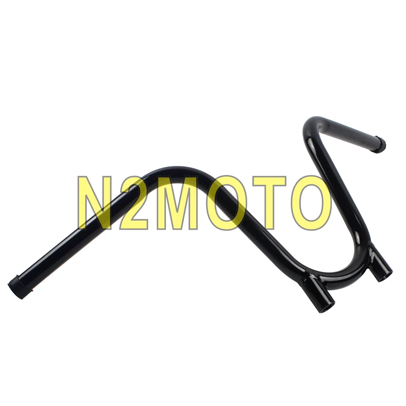 Мотоцикл черный руль 9 5 &quotподъемная ручка для 7/8&quot 22 мм XS650 APE Bootlegger Yamaha TX650 Chopper
