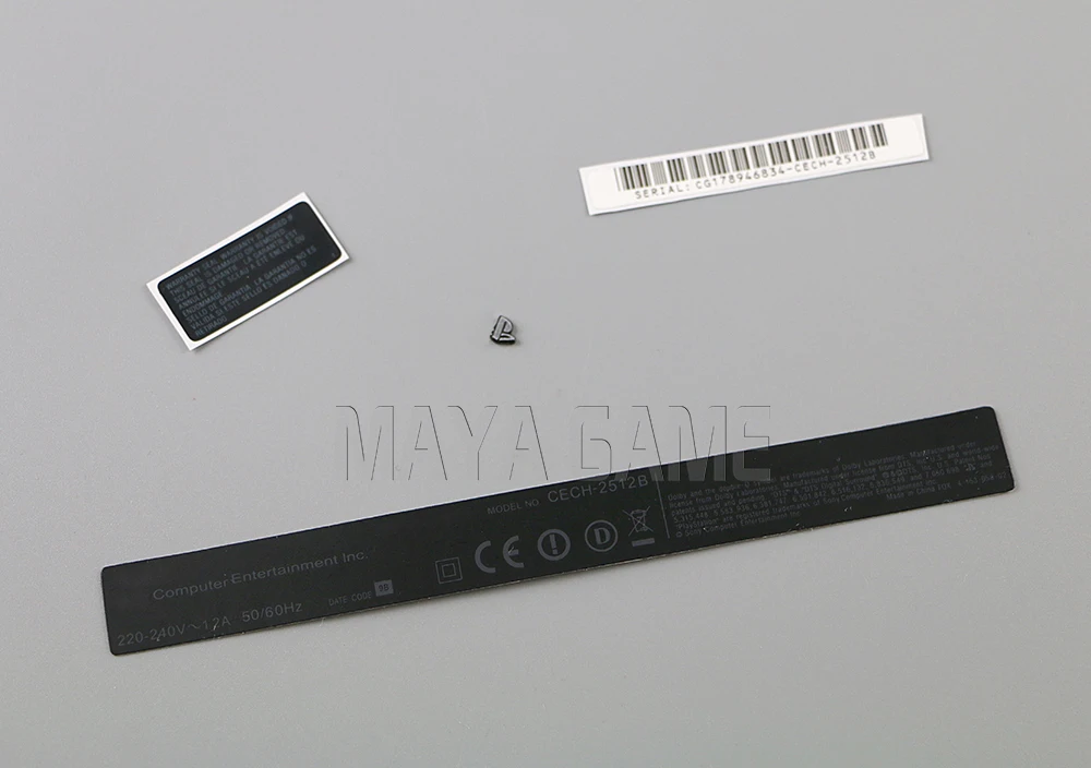 Для консоли Playstation 3 PS3 Slim CECH 2512B Housing наклейка Shell label Seals для OCGAME|seal|seal sticker |