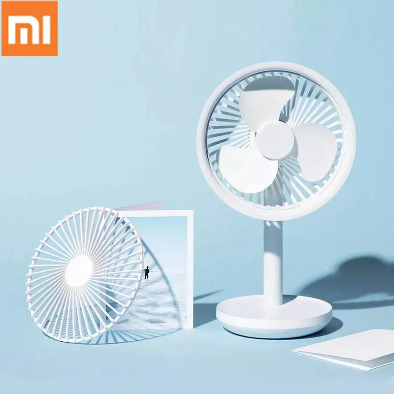 Настольный вентилятор Xiaomi SOLOVE 5 Вт USB 4000 мАч перезаряжаемый usb с 3 режимами