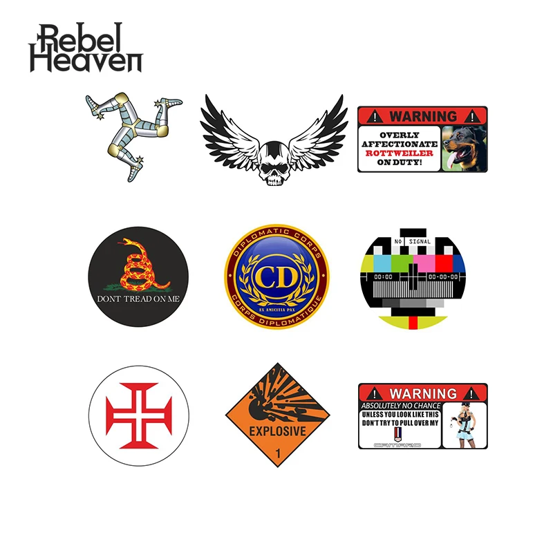 Наклейки для автомобиля Rebel Heaven забавные наклейки Triskelion Остров Мэн тату