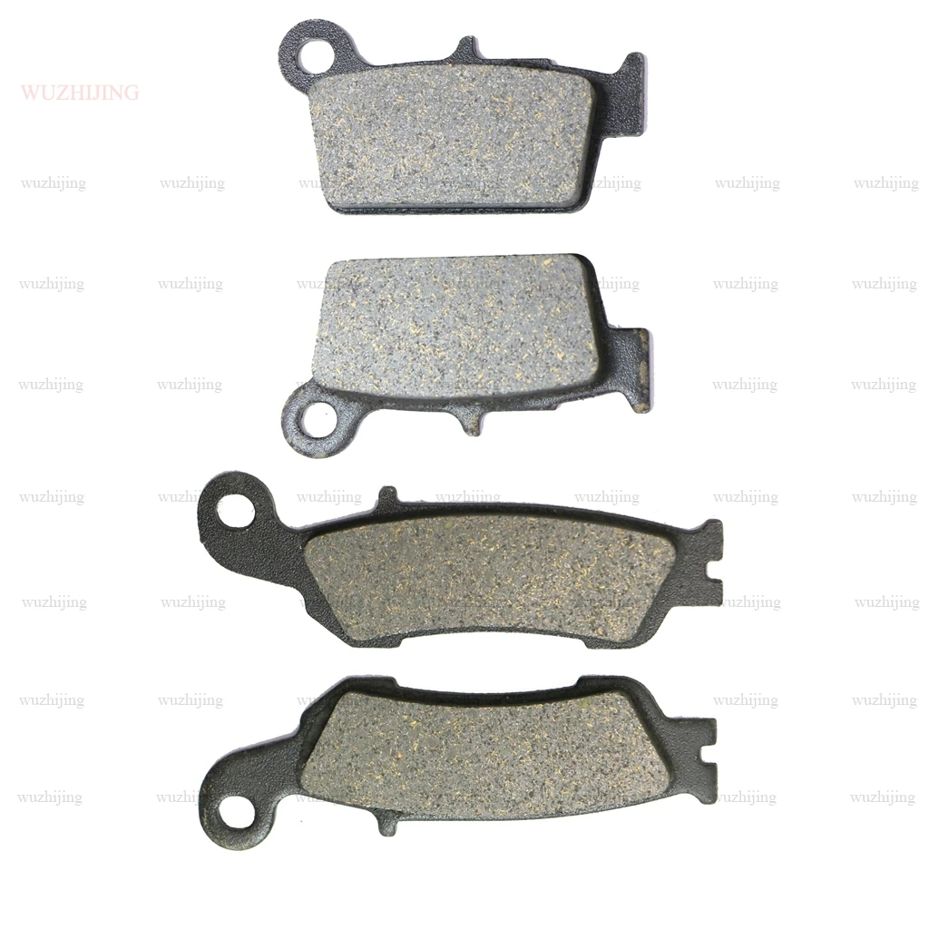 Дисковые Тормозные колодки комплект подходит YAMAHA YZ 250 YZ250 F 2007- 2013 2012 2011 2010 2009 2008 - Цвет: CARBON SET