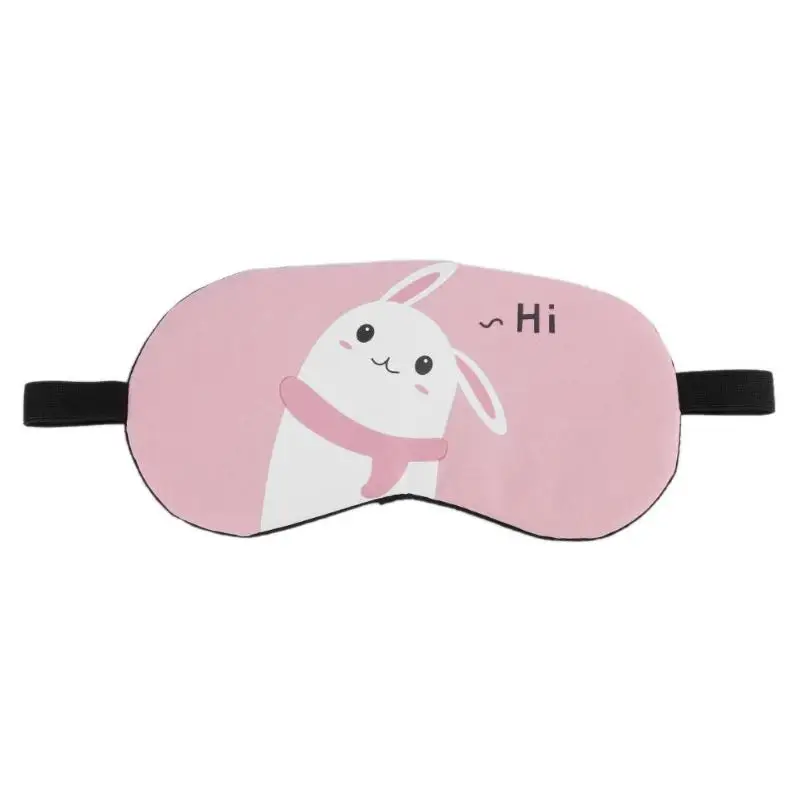 Rabbit Мультяшная маска для сна, тени для глаз, Уменьшение усталости, маска для глаз, сумка для льда, повязка для глаз - Цвет: Rabbit