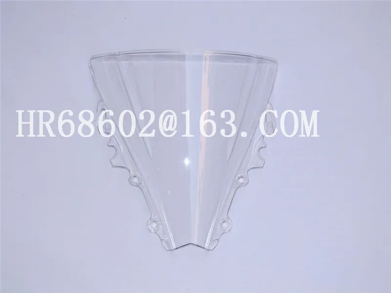Ветровое стекло для Yamaha YZF600 R6 2006 2007 белое двойное пузырьковое YZF 600 yzf r6 06 07 CC|windshield
