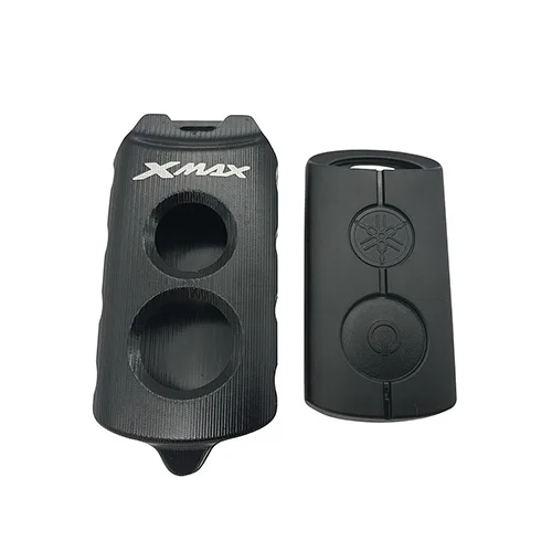 Черный Новая мода для YAMAHA скутер XMAX 300 xmax300 Брелок чехол для ключей с логотипом x-max защита для ключей - Цвет: Черный