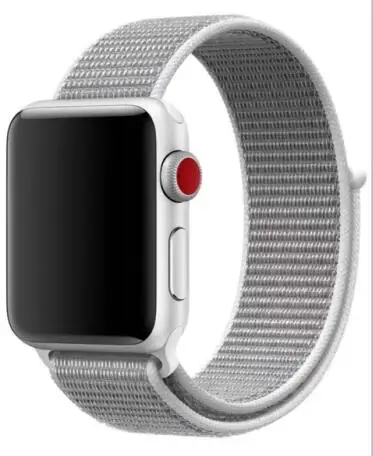 Серия 5/4/3/2/1 тканые Повседневное Спортивная петля для наручных часов Apple Watch, нейлоновый ремешок для наручных часов iwatch, wrsitband 38 мм 42 мм 40 мм 44 мм