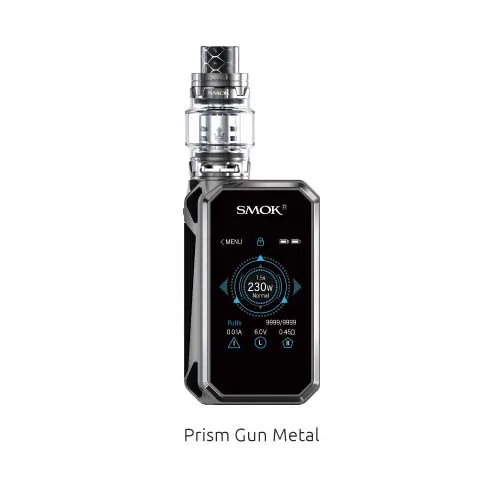 SMOK G-PRIV, 2 комплекта, роскошное издание, 230 Вт, G PRIV, 2 коробки, мод TFV12 Prince Tank, 8 мл, атомайзер Smok Vape VS SMOK MAG Kit X Priv - Цвет: Prism Gun Metal