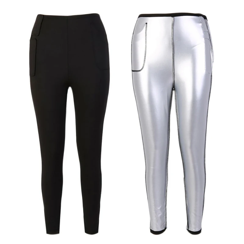 H женская корректирующая одежда брюки для бодибилдинга похудения Стрейчевые