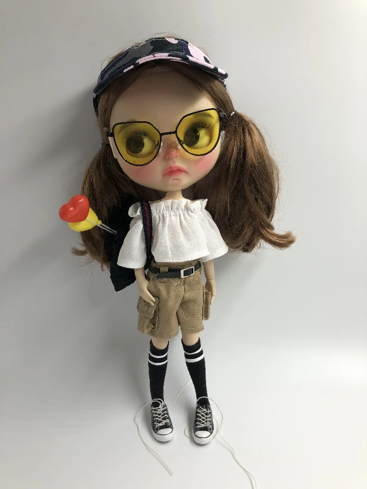 Милая белая рубашка без бретелек повседневные короткие брюки обруч для волос с