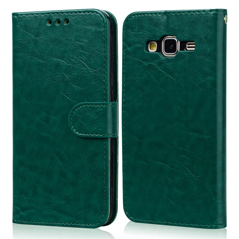 Dark Green Чехол для телефона Samsung Galaxy J3 J320F, силиконовый чехол-бампер для Samsung J3 6, кожаный флип-чехол для Samsung J3 - Цвет: Dark Green