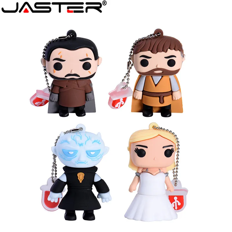 JASTER Горячая USB флэш-накопитель "Игра престолов" карта памяти, Флеш накопитель, флешка U диск 4 ГБ 8 ГБ 16 ГБ 32 ГБ 64 ГБ