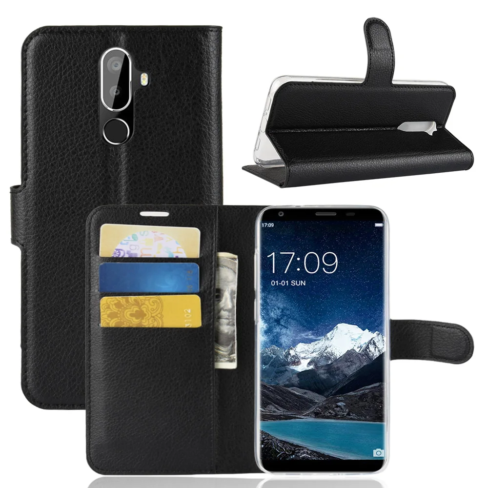Oukitel K5 Flip Case Premium Wallet PU Leather Phone Drop-proof For 5.7inch |