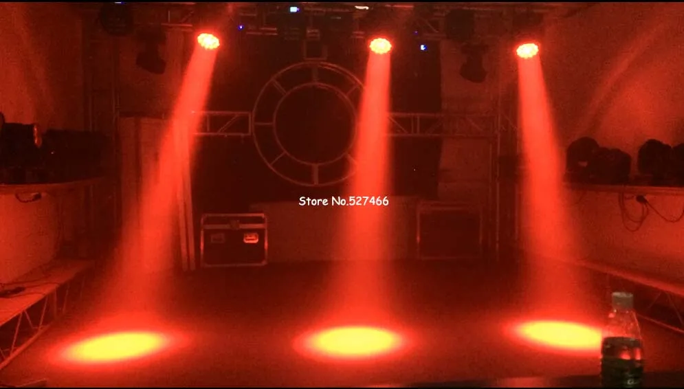 Четырехъядерный светодиодный прожектор с движущейся головкой 19*12 Вт RGBW для