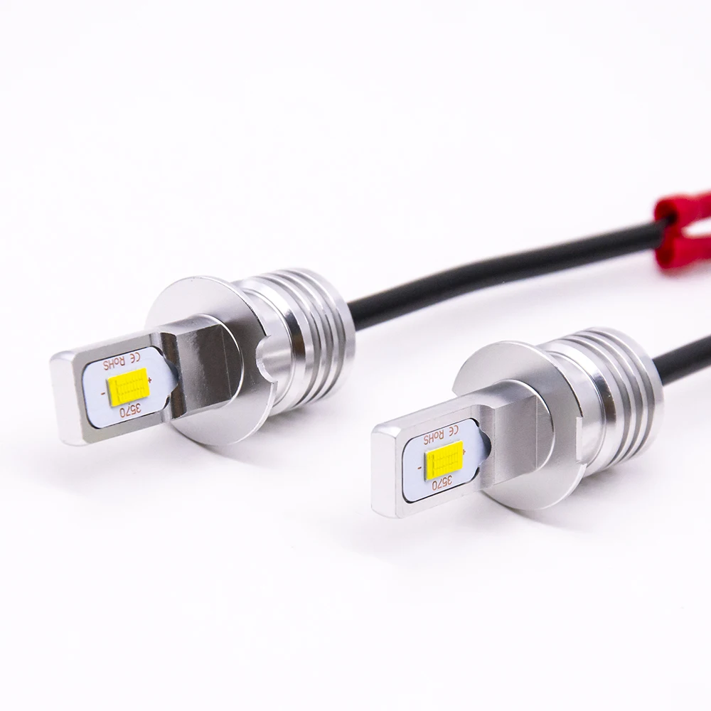 2 шт. Canbus H1 H3 H7 H11 9005/HB3 9006/HB4 светодиодный Авто противотуманных фар дальнего света лампы 6000 K белый 3000 K Золотой Водонепроницаемый