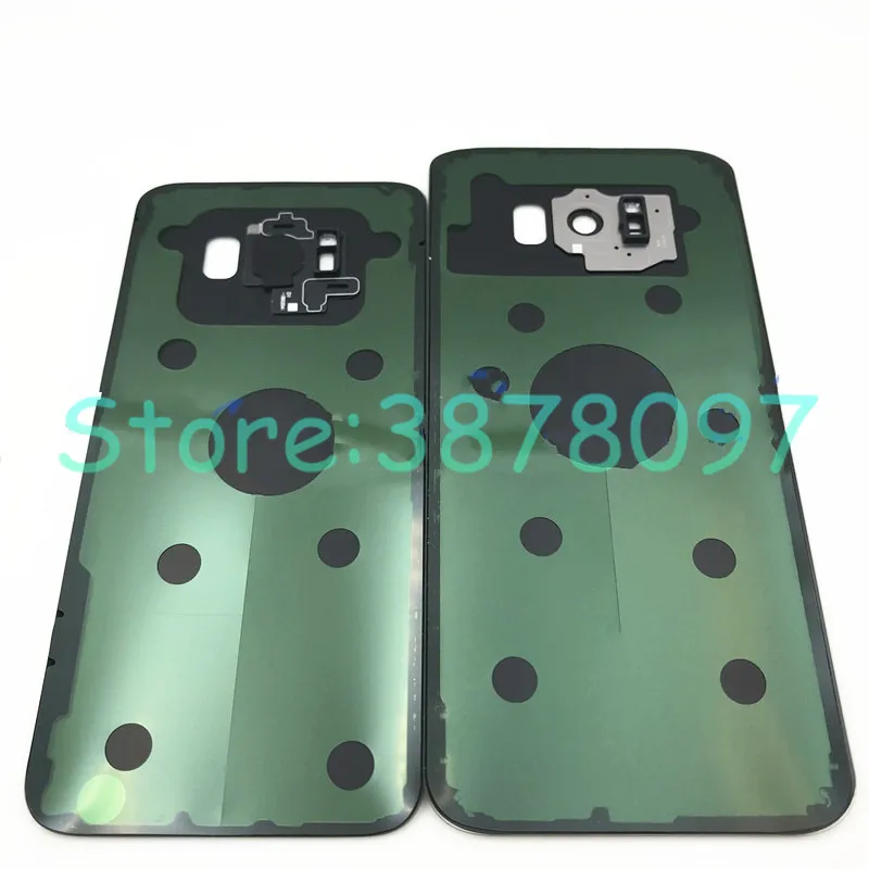 Заднее стекло для Samsung Galaxy S8 G950 G950F &amp Plus G955 G955F крышка батареи Корпус задней двери