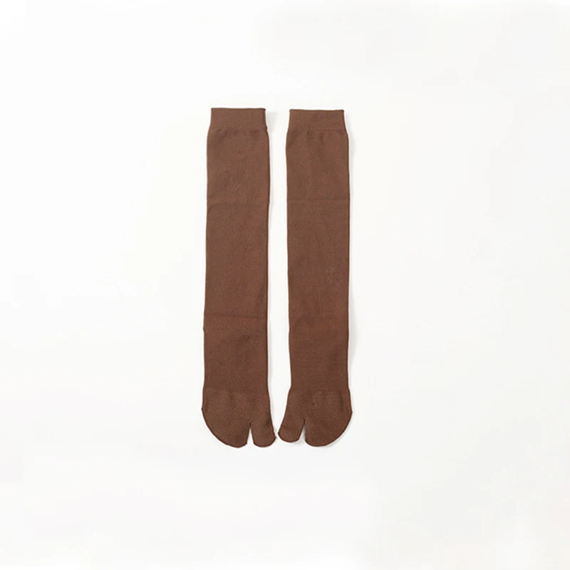 5 пар/лот Для женщин носки длиной до икры Разделение носок беговые подходит