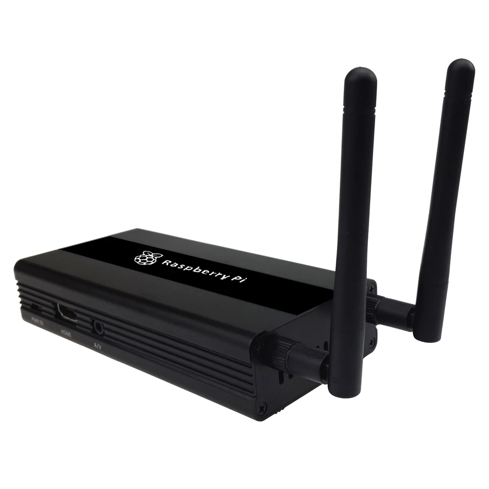 Алюминиевый Чехол для ADS-B Raspberry Pi 3 B+ Stratux DIY Kit Black