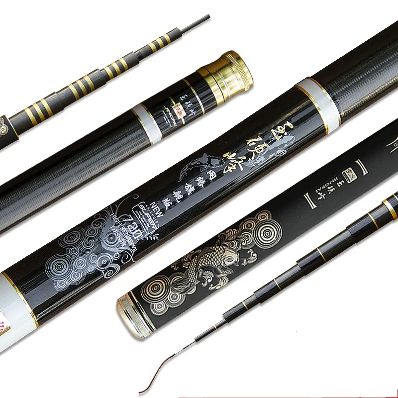 3.6m 5.7m 7.2m Ultra-light Ultra-hard Fishing Rod 28 Tone Taiwan Fishing Pole Crucian Carp Feeder Fishing Canne Peche Hand Pesca enlarge