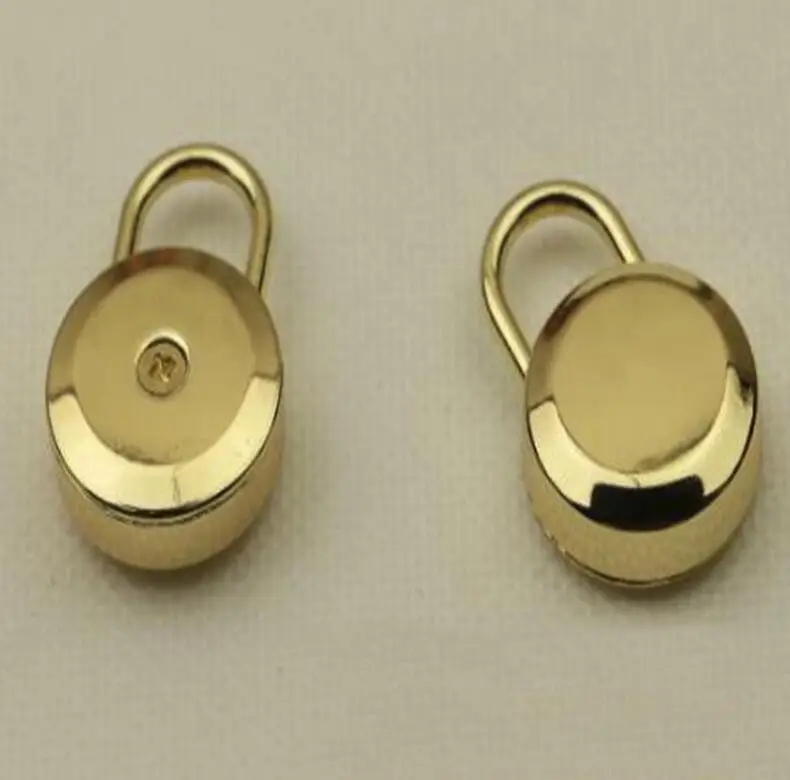 10 шт./лот аксессуары для багажа пружинный замок украшение висячего замка круглый