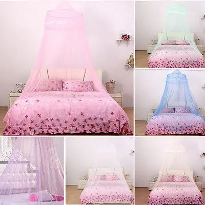 Новинка 2017 года дом Декор постельное белье Круглый купол кровать с балдахином