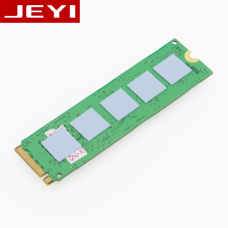 JEYI мягкий кремний теплопроводность NVME NGFF M.2 2280 лист диссипации теплопроводности кремния вафельного охлаждения