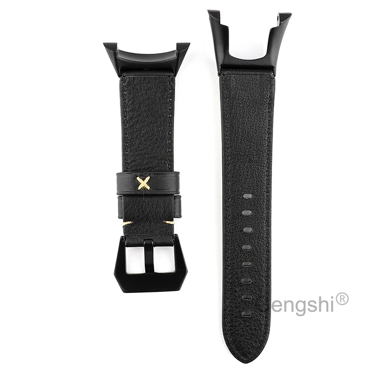 Gengshi натуральная кожа замена ремешок для часов Ремешок для Suunto Ambit 1 2, 3, 2 S, 2R, Ambit 3 Sport, 3 Run, 3 пика