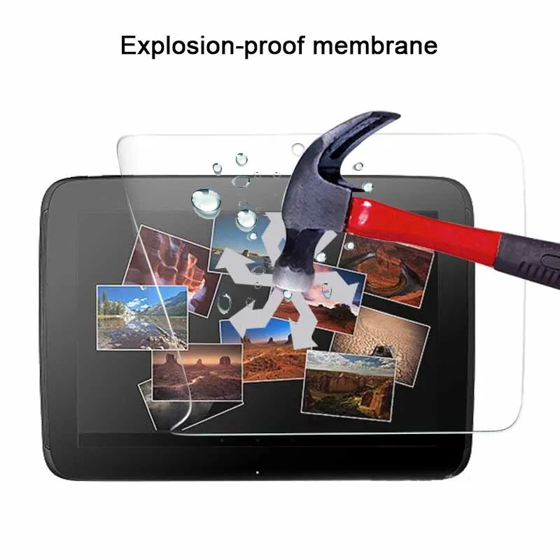 Для Google Nexus 10 10," взрывозащищенные эластичная нанопленка Новинка года 1 шт. водостойкий пластик качество экран протектор плёнки