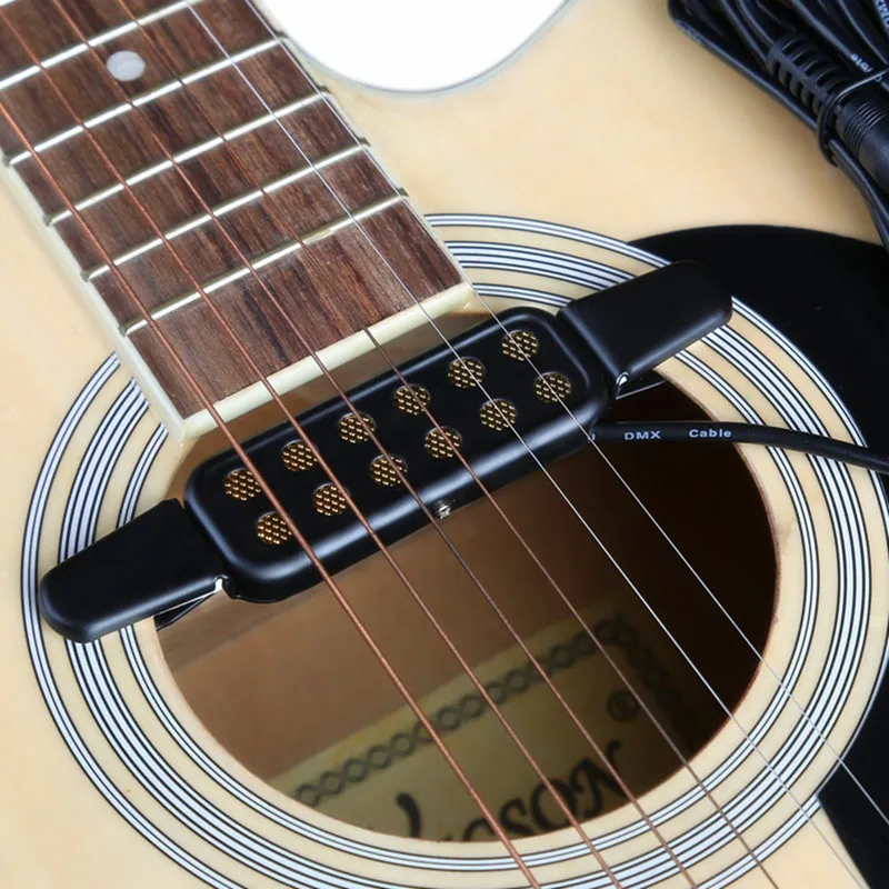 

High Quality Acoustic Guitar Pickup Sound Hole Classical Guitar Pickup Connect Amplifier Pickup Guitar Musical Instruments