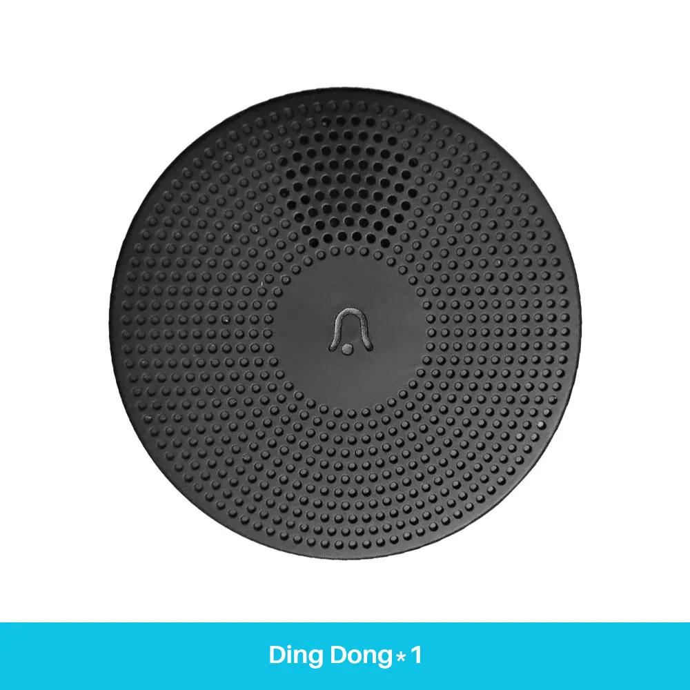 Dingdong WiFi смарт-видео, дверной звонок камера домашняя охранная система ночного видения видеодомофон SmartLife приложение управление через iOS Android телефон - Цвет: Dingdong