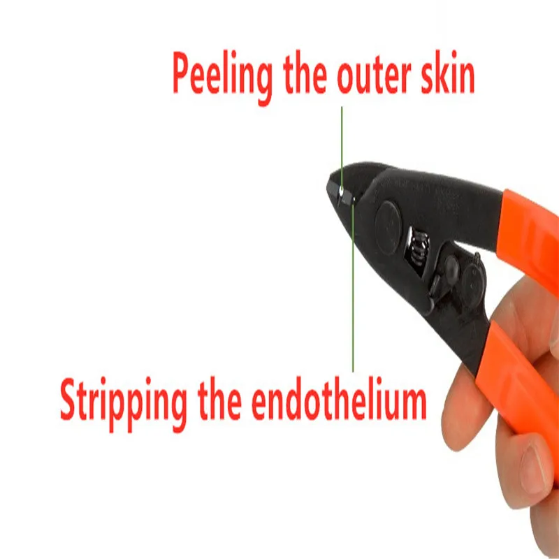 

FC-6S fiber cleaver, double stripping pliers, leather stripping, fixed length stripper