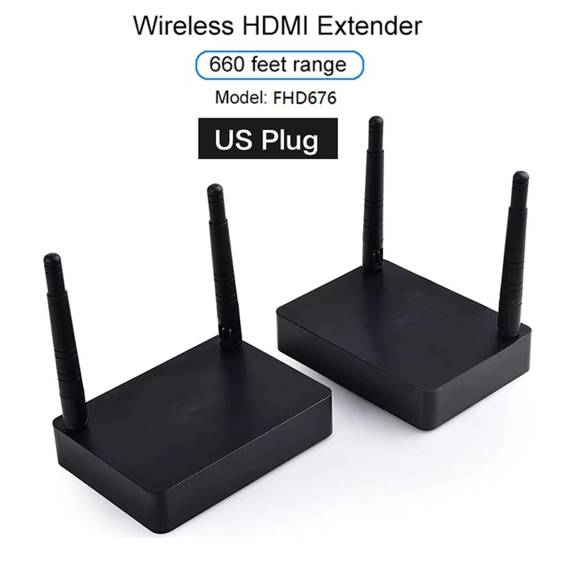 Hdmi Singal усилитель сигнала передатчик приёмник Fhd676 660Ft беспроводной 1080P для Hdtv
