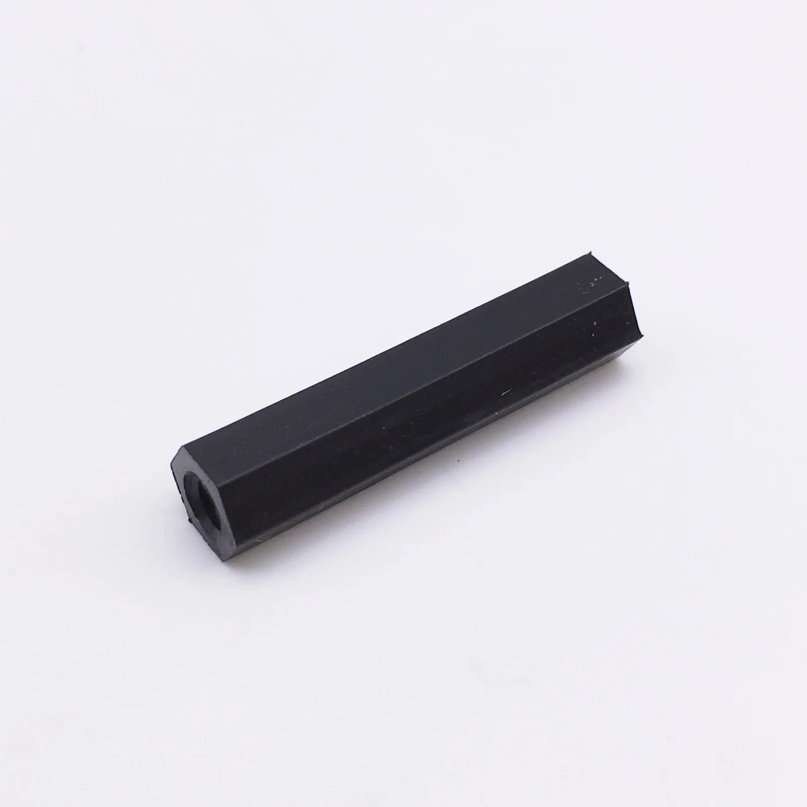 

M3x11 Nuts Hex PCB Spacer Standoff Pillar Female to Female Plastic Nylon Accessories for UAV Quadrotor Black Pack 100