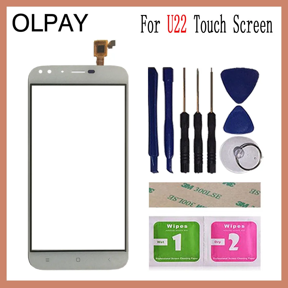 5 ''сенсорная стеклянная панель для Oukitel U22 сенсорный экран дигитайзер стекло