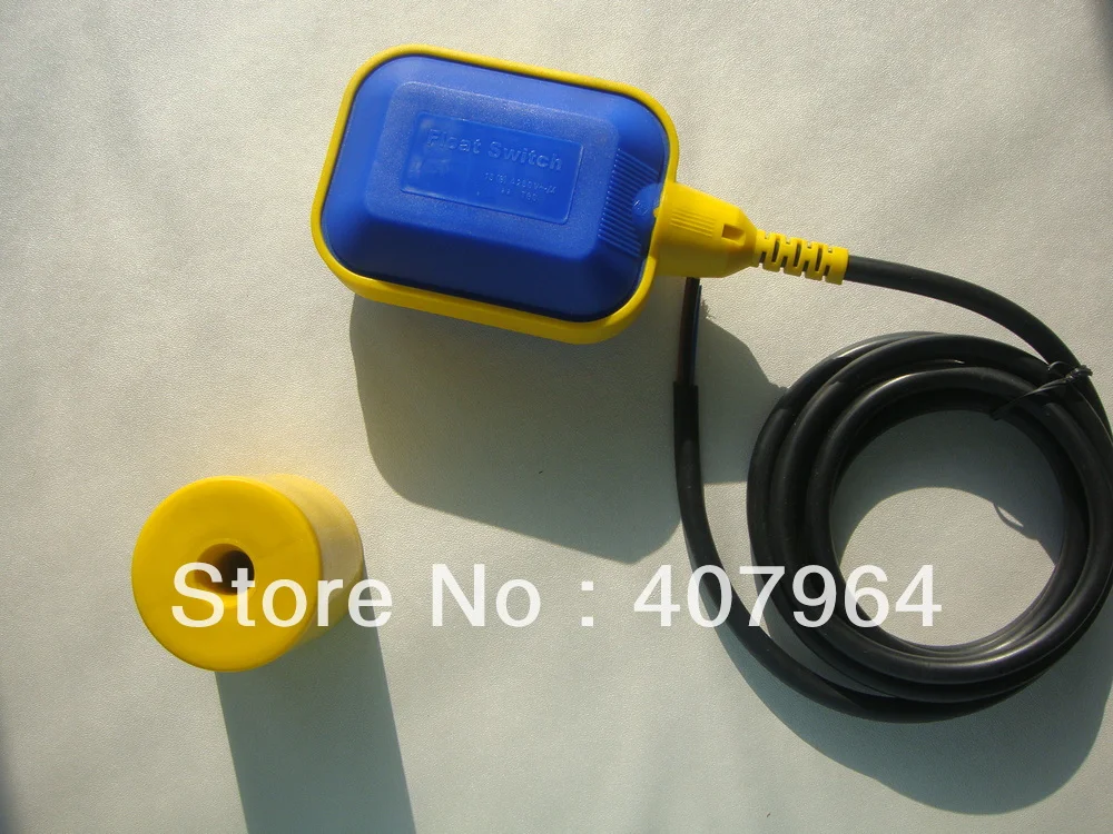 Поплавковый выключатель уровня воды кабель 3 м автоматическая регулировка