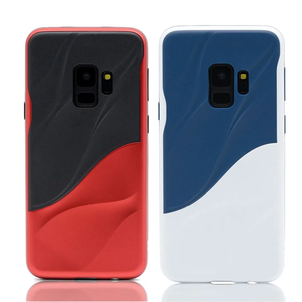 Tipfly для Samsung Galaxy S9 воды пульсация Роскошные Гибридный Мягкие TPU Жесткий корпус