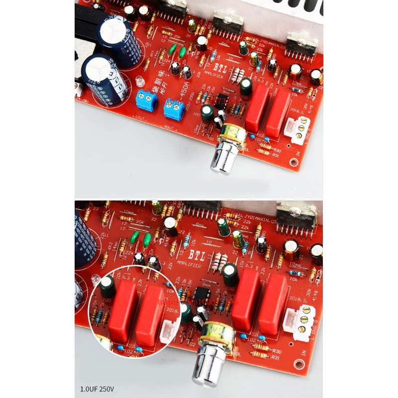 KYYSLB AC двойной 24~ 28 в 200 Вт* 2 четыре TDA7294 усилитель доска DIY книжная полка динамик HIFI домашний аудио усилитель высокой мощности доска
