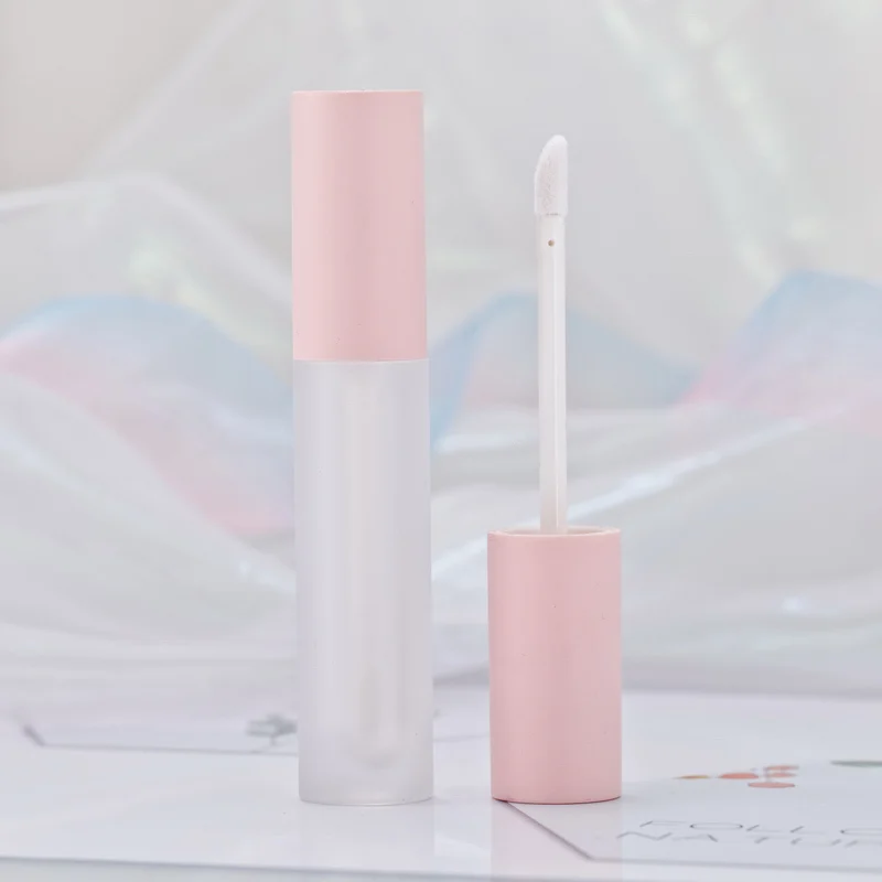 5ml 20 шт. розовый блеск для губ, пластиковые тюбики, сделай сам, пустой макияж, большой блеск для губ, жидкая помада, чехол, красивая упаковка F2286 - Цвет: 5ml