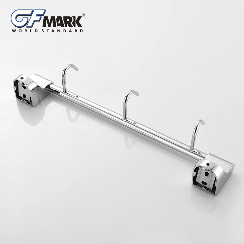 GFmark 3/4/5/настенный крючок хромированный держатель для полотенец вешалка одежды