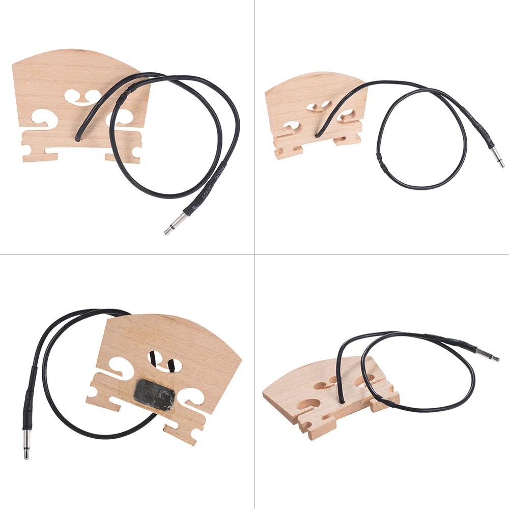 Вертикальный мост для скрипки со стержнем пикап пьезокомплект полноразмерной