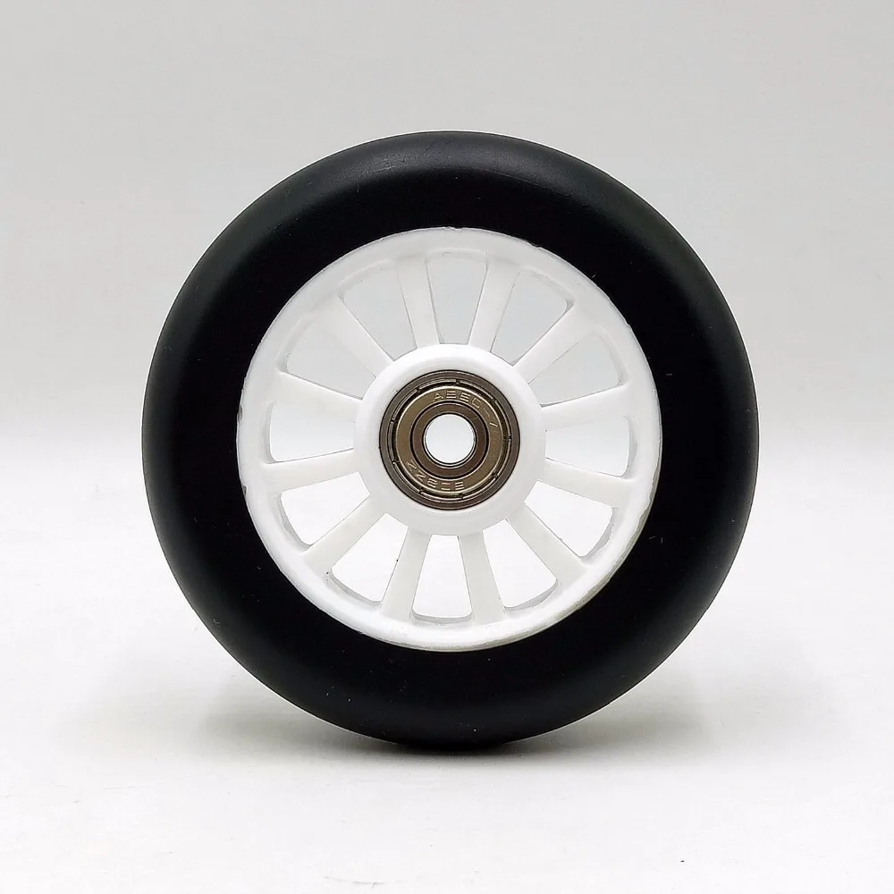 4 шт. коньки на колесах 100 мм с высокоэластичными износостойкими подшипниками из