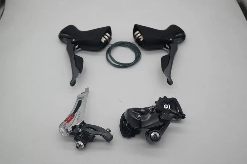 Claris R2000 Groupset 2x8 16S скоростной дорожный велосипед STI переключатель мини комплект передний+ задний переключатель+ переключатели